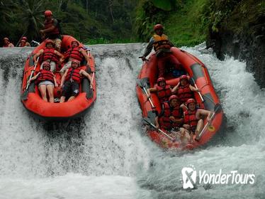 White Water Rafting at Telaga Waja River White Water Rafting at Telaga Waja River