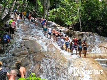 Blue Hole, Secret Falls and Dunn's River Falls Combo Tour