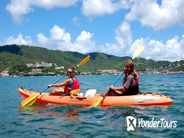 St Thomas Shore Excursion: Hassel Island Kayak, Hike and Snorkel Tour
