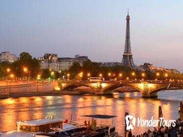 Eiffel Tower Dinner and Seine River Cruise by Minivan