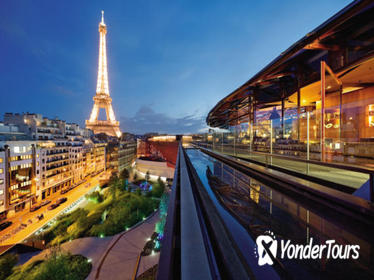 Seine River Cruise and Rooftop Dinner at Les Ombres Restaurant with Eiffel Tower Views