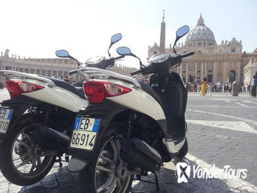 Rome by Scooter Escorted Half-Day Sightseeing Tour
