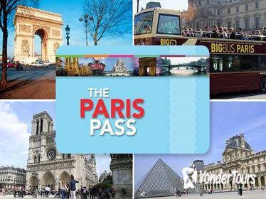 Paris Pass Including Hop-On Hop-Off Bus Tour and Entry to Over 60 Attractions
