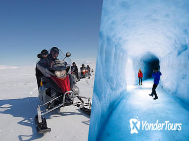 Ice Cave and Snowmobile Tour of Langjökull Glacier from Reykjavik with Live Guide and Touch-Screen Audio Guide