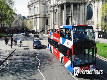 London Combo: Hop-On Hop-Off Tour and London Eye Champagne Experience
