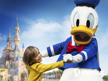 Disneyland Resort Paris with Transfer from Central Paris