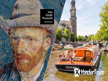 Amsterdam Super Saver: Van Gogh Museum Entrance Ticket and 1-Hour Canal Cruise