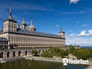 El Escorial and Valley of the Fallen from Madrid