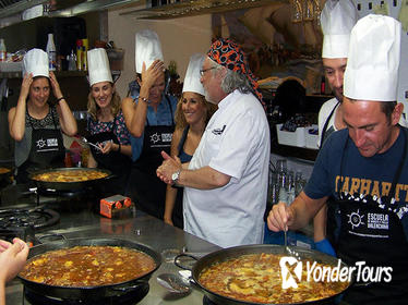 Panoramic City Tour of Valencia with Paella Cooking Class