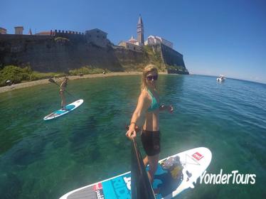 Paddle-board to Piran & Explore Skocjan Caves - Active Day Tour from Ljubljana