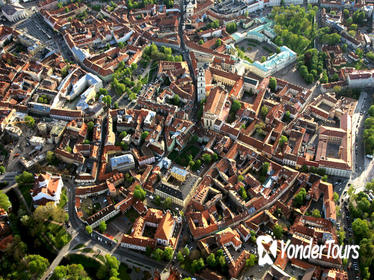 Hot Air Balloon Flight Over Vilnius Old Town