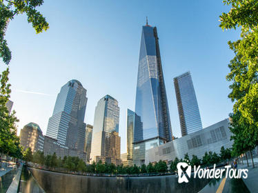 Lower Manhattan with Wall Street and 9 11 Memorial & Museum