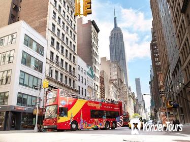 New York City Hop-On Hop-Off Bus Tour with Statue of Liberty Ticket
