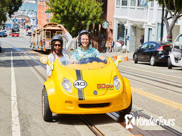 San Francisco All-Day Alcatraz and GoCar Adventure Package Including Lunch