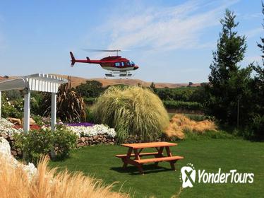 Wine Country by Helicopter with Wine Tasting and Food Pairing