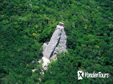 Coba Ruins Sunset Tour with Cultural or Extreme Experience Plus Dinner and Show
