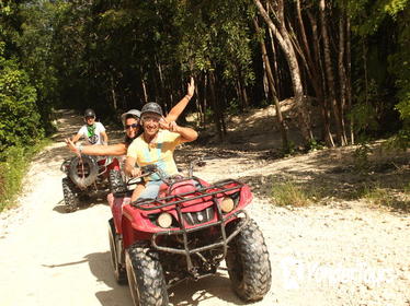 Playa del Carmen Adventure Tour: ATV Ride, Cenote Swim, and Rio Secreto Nature Reserve