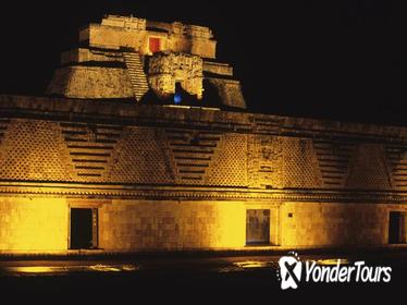 Uxmal Light and Sound Show from Merida