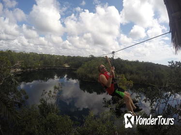 Tulum Jungle Experience: Ziplining, Canoeing, and Snorkeling