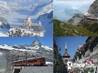 best Swiss package tour: private tourguide to Pilatus, Zermatt, Jungfraujoch